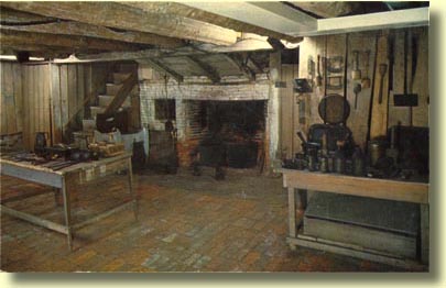 Kitchen view of Shandy Hall